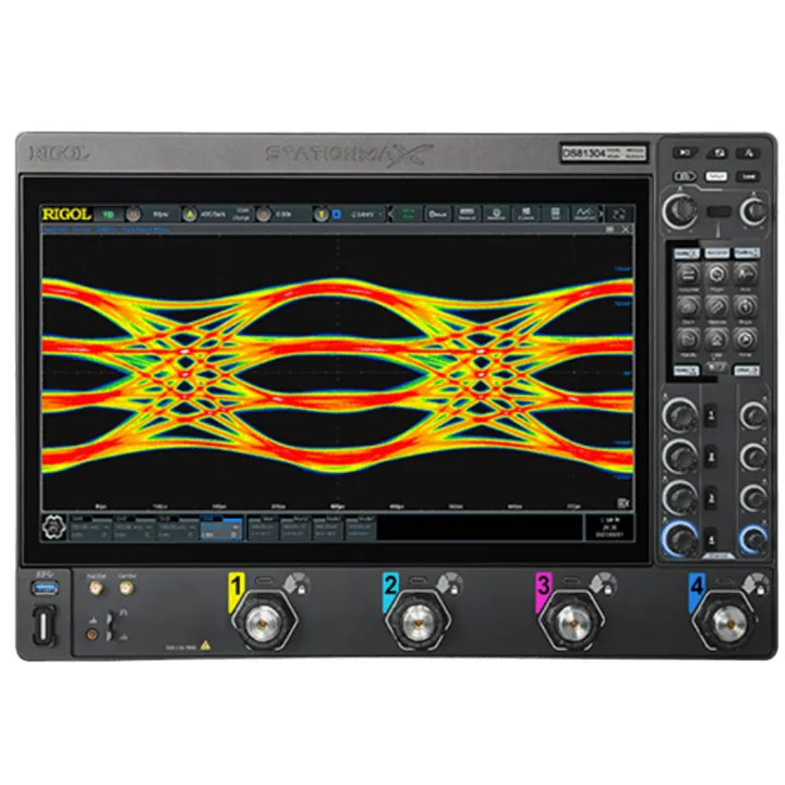RIGOL DS80604 6 GHz 4-Channel Digital Oscilloscope, product view (DS81304 shown)