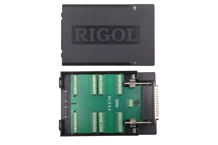 RIGOL M3TB64 64 channel MUX Terminal Box, front view