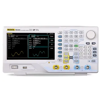 RIGOL DG4162 160 MHz Arbitrary Waveform Generator, front view (DG4000 Series shown)