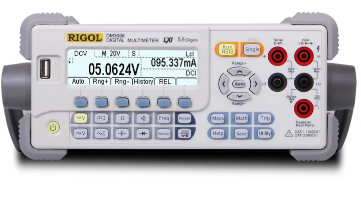 RIGOL DM3058 5½-Digit Digital Multimeter, front view