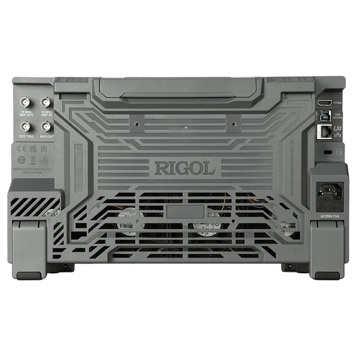 RIGOL DS9202 2 GHz 2-Channel 8-bit Digital Oscilloscope, rear view (DS9604 shown)
