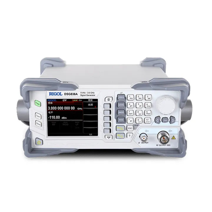 RIGOL DSG830 3 GHz RF Signal Generator, front view (DSG800 Series shown)