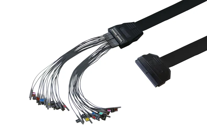 RIGOL PLA2216 Logic Analyzer Probe, front view