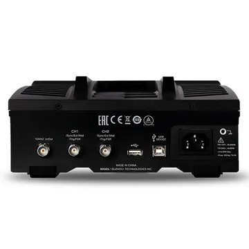 RIGOL DG992 100 MHz 2-Channel Arbitrary Waveform Generator, rear view (DG900 Series shown)