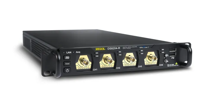 RIGOL DS8204-R 2 GHz 4-Channel Digital Oscilloscope, front view (DS8000-R Series shown)