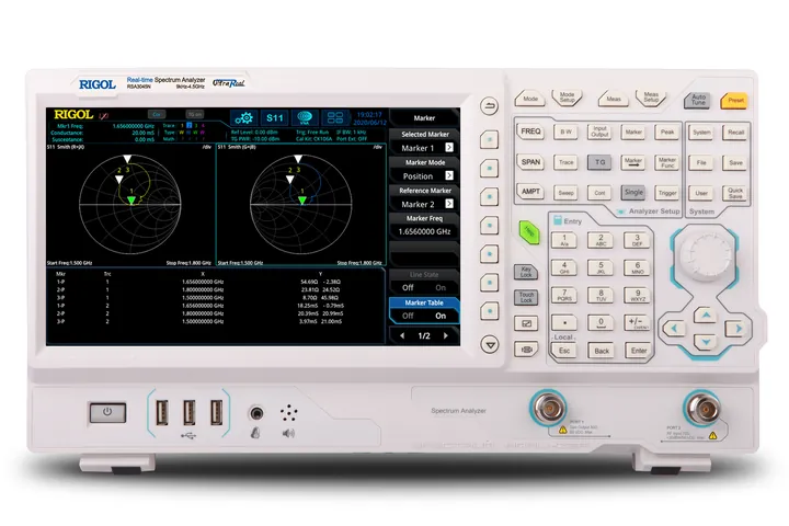 RIGOL RSA3030N-OCXO 3 GHz Real-Time Spectrum Analyzer, product view (RSA3045N shown)