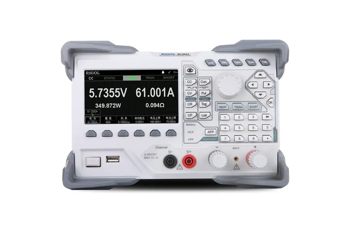 RIGOL DL3031 350 W DC Electronic Load, front view