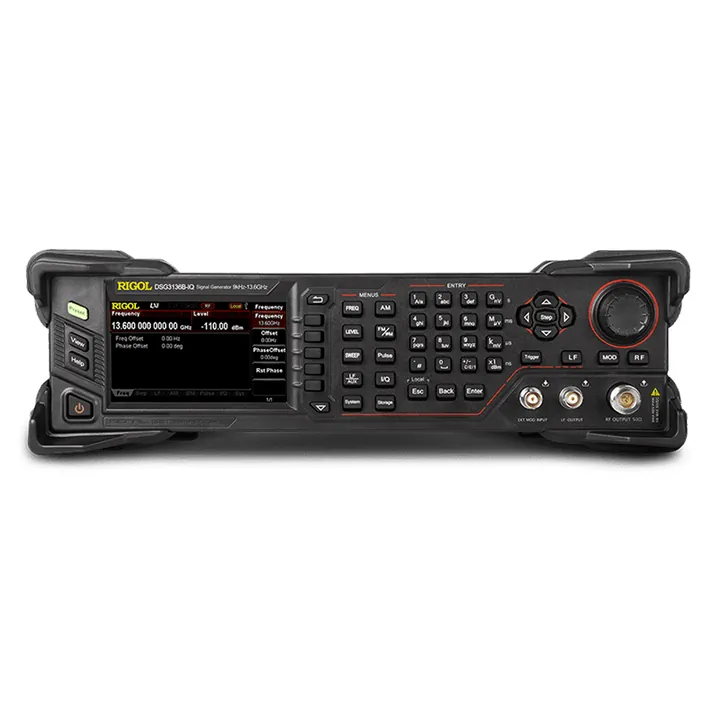 RIGOL DSG3065B-OCXO 6.5 GHz RF Signal Generator, front view (DSG3000B Series shown)
