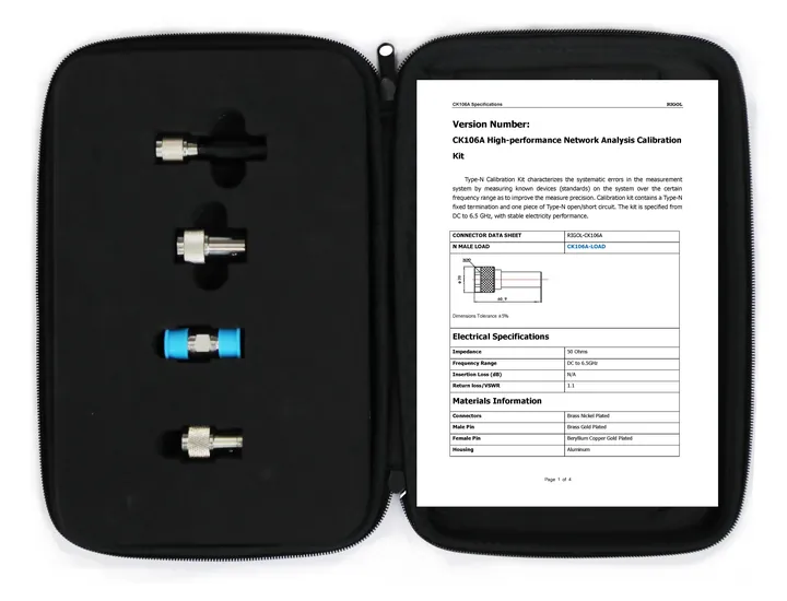 RIGOL CK106A Precision Calibration Kit, front view