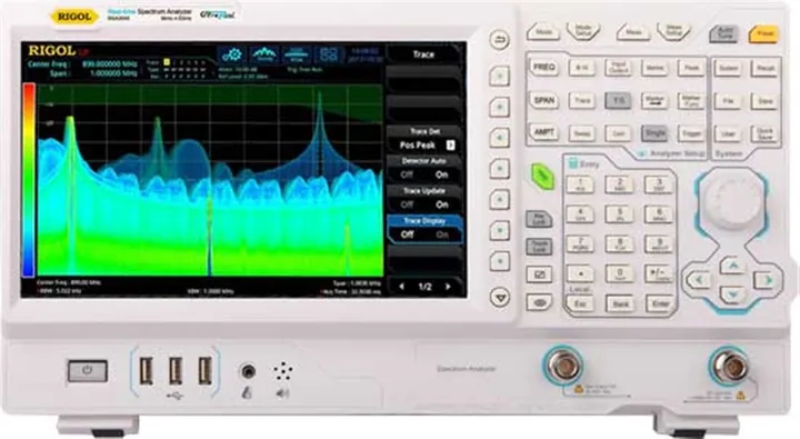 RIGOL RSA3015N-OCXO 1.5 GHz Real-Time Spectrum Analyzer, product view (RSA3000 Series shown)
