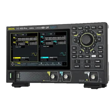 RIGOL DG912 Pro 150 MHz 2-Channel Arbitrary Waveform Generator, left view (DG900 Pro Series shown)