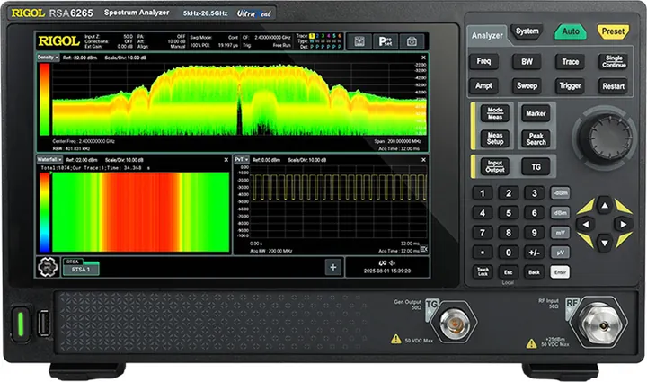RIGOL RSA6140 14 GHz Real-Time Spectrum Analyzer, product view (RSA6000 Series shown)
