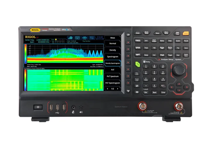 RIGOL RSA5065-TG 6.5 GHz Real-Time Spectrum Analyzer with Tracking Generator, front view