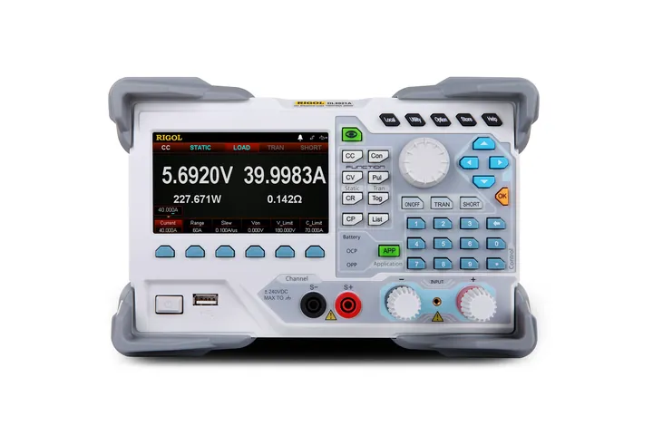 RIGOL DL3021A 200 W DC Electronic Load, front view