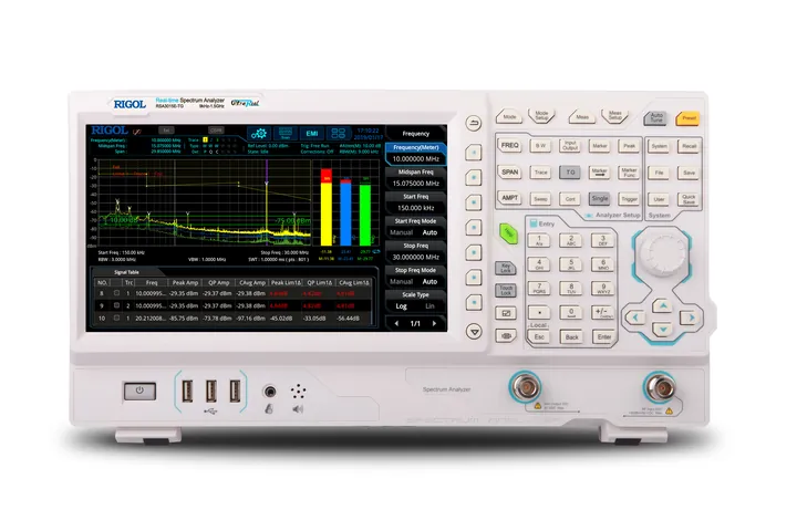 RIGOL RSA3015E-TG 1.5 GHz Real-Time Spectrum Analyzer with Tracking Generator, front view